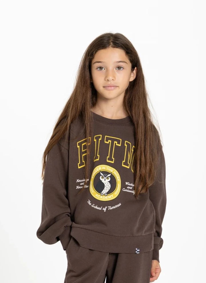 Finger in the nose - Alma Sweatshirt | Kahverengi