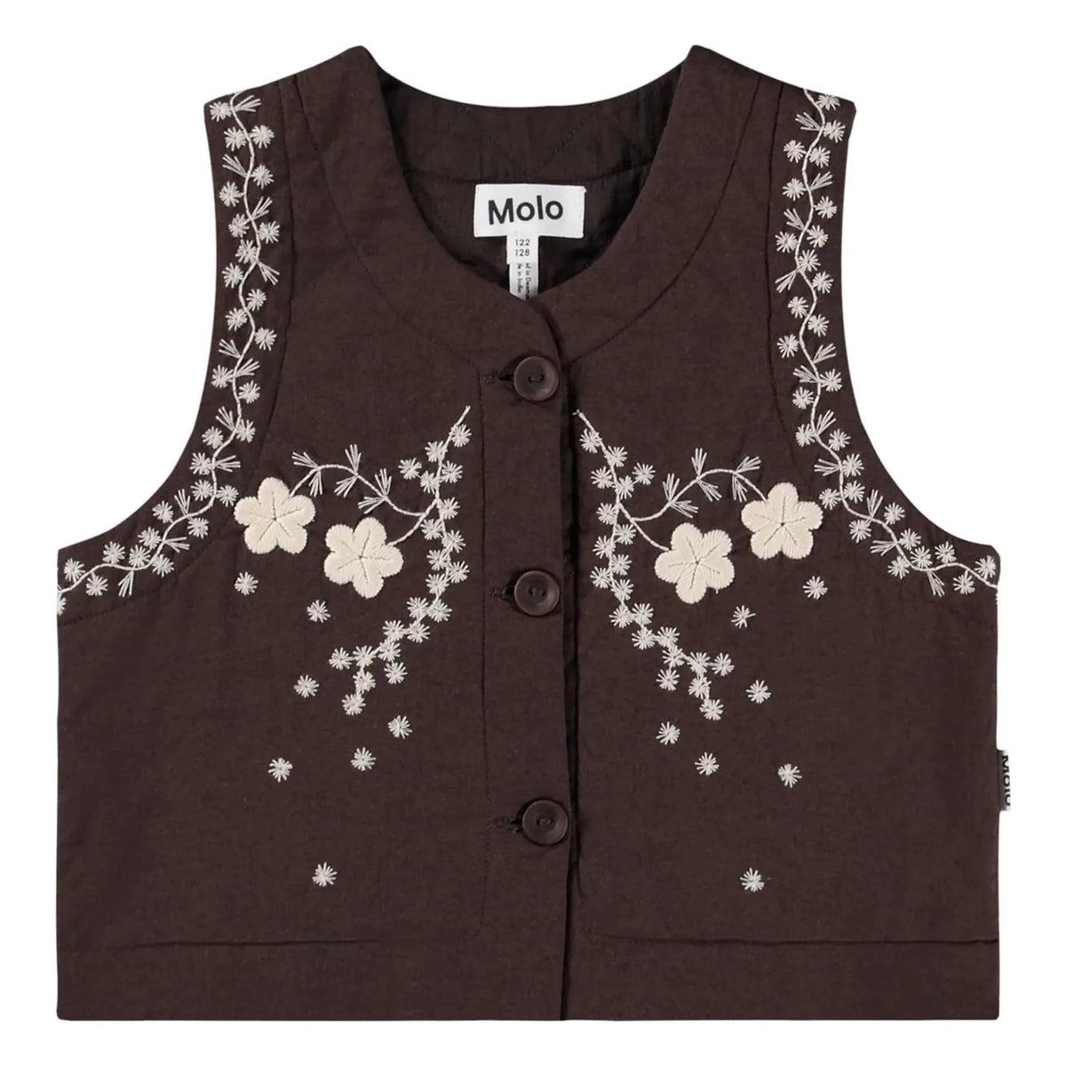 Molo - Heather Çiçek Desenli Kolsuz Yelek