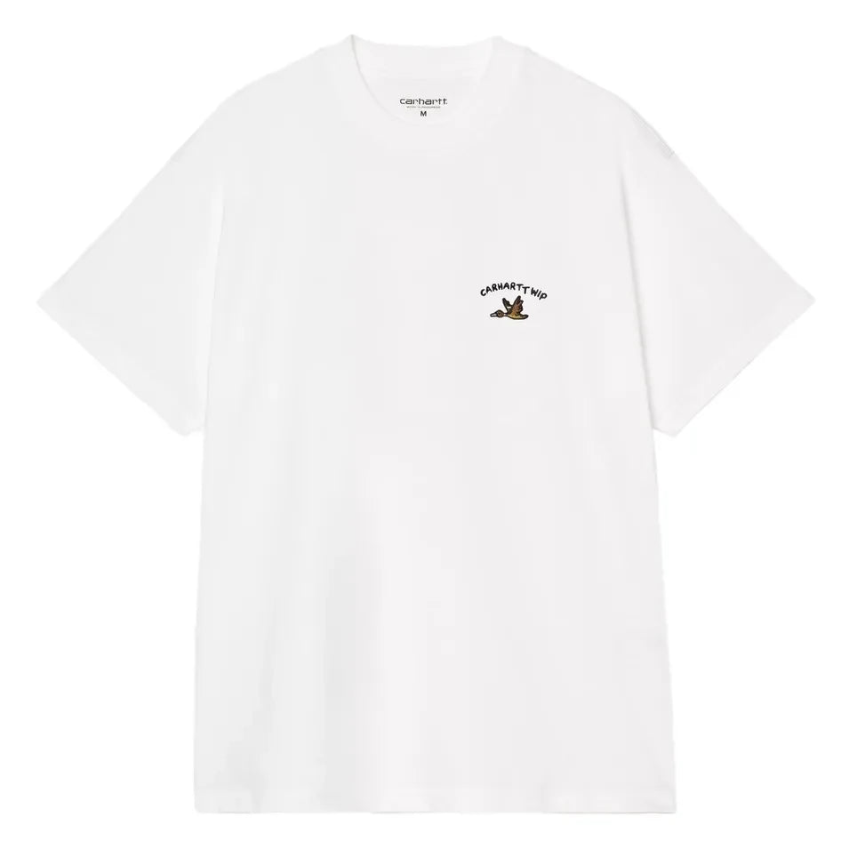 Carhartt WIP - एनिमेटेड डक्स टी-शर्ट | सफ़ेद