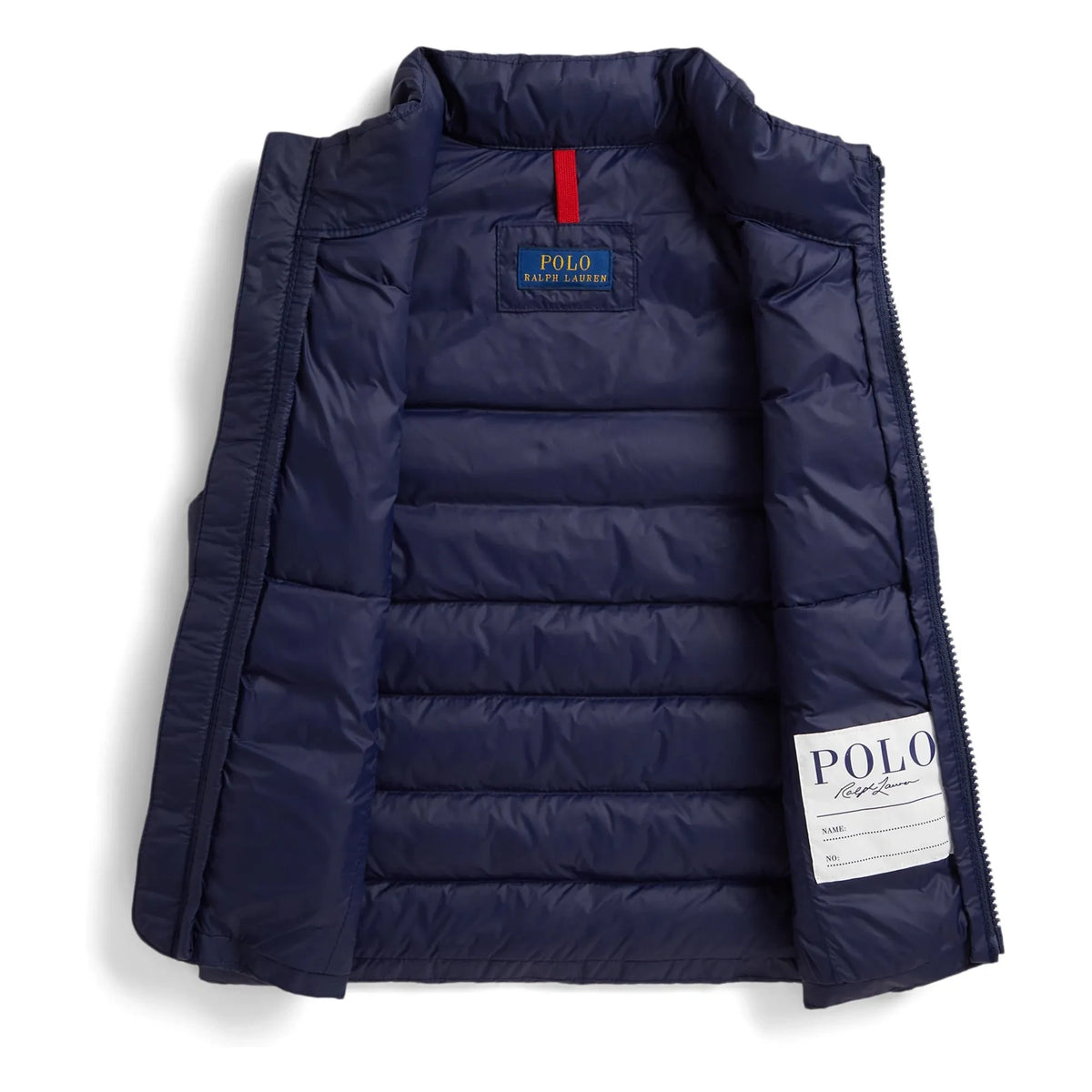 Ralph Lauren - Logosuz Dolgulu Yelek, Geri Dönüştürülmüş Lifler | Lacivert
