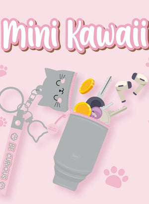 Legami - Kedi Figürlü Bozuk Para Kesesi