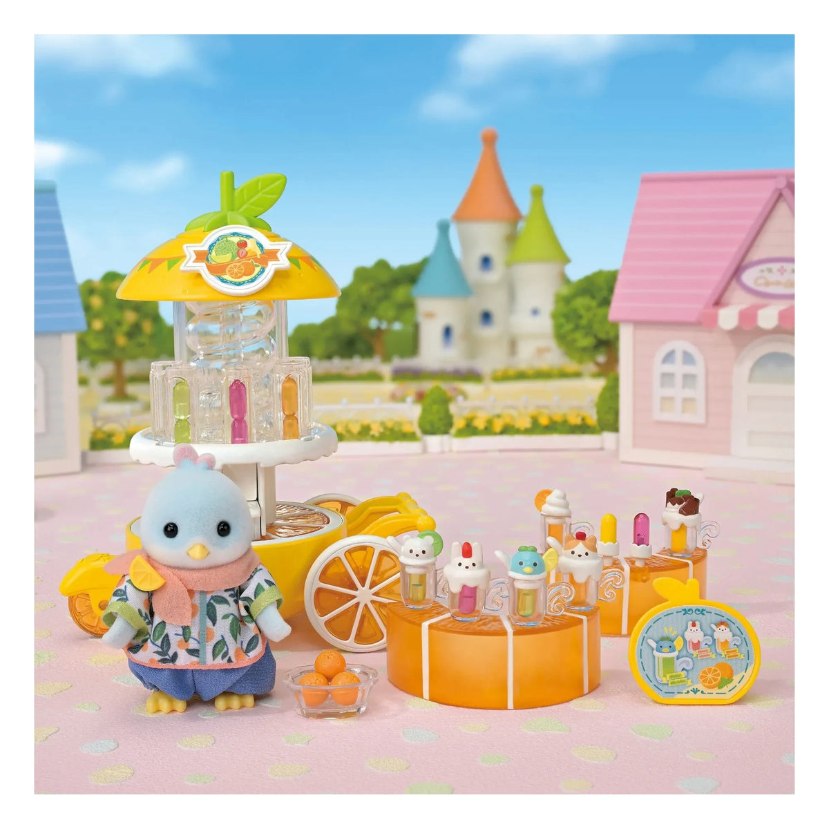 Sylvanian Families - फलों के रस का स्टॉल