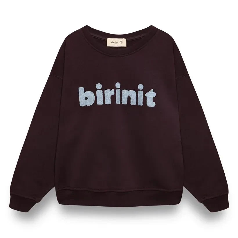 Birinit - Birinit ऑर्गेनिक कॉटन स्वेट | प्लम