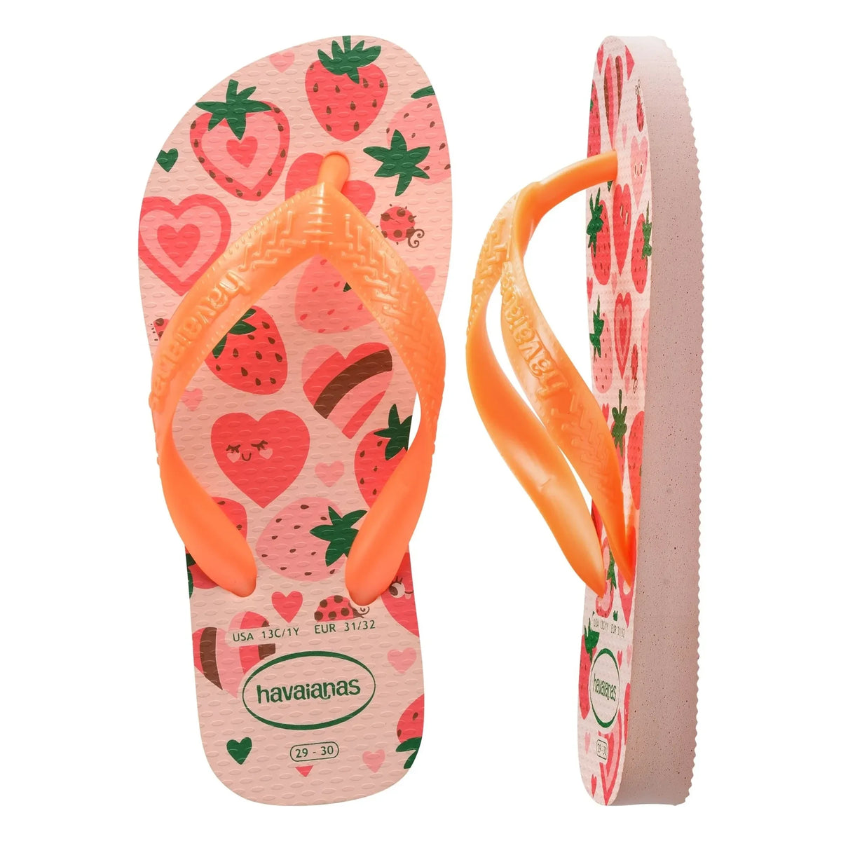 Havaianas - Flores parmak arası terlik | Pembe