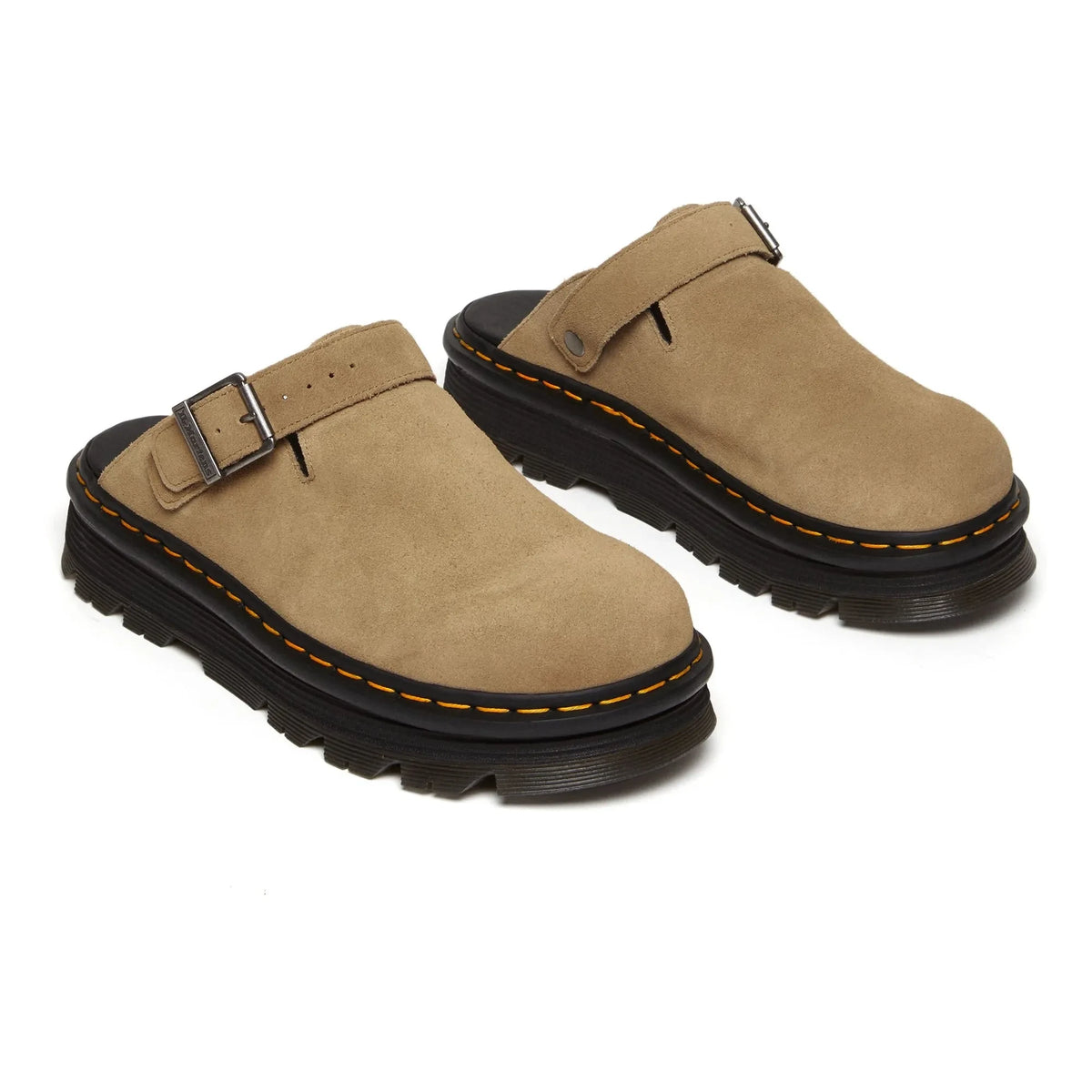 Dr Martens - ZebZag साबर म्युल - सैंड