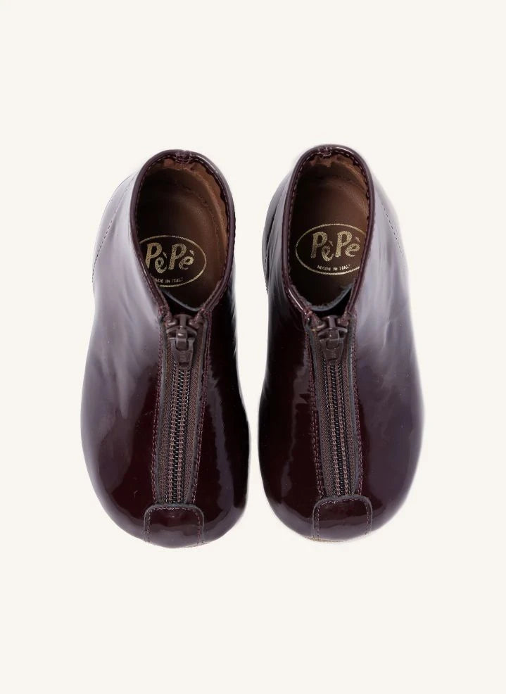 Pèpè - Burgundy Rugan Bilekte Botlar