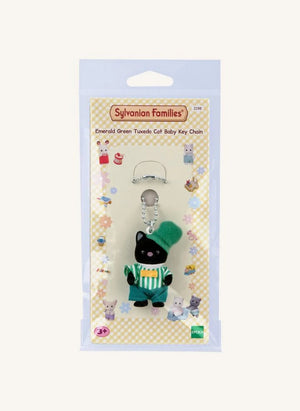Sylvanian Families - İki Tonlu Kedi Anahtarlık - Zümrüt