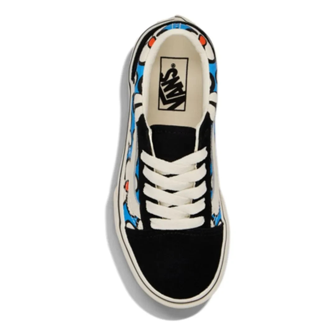 Vans - लेस ओल्ड स्कूल फ्लावर्स स्नीकर्स | नीला