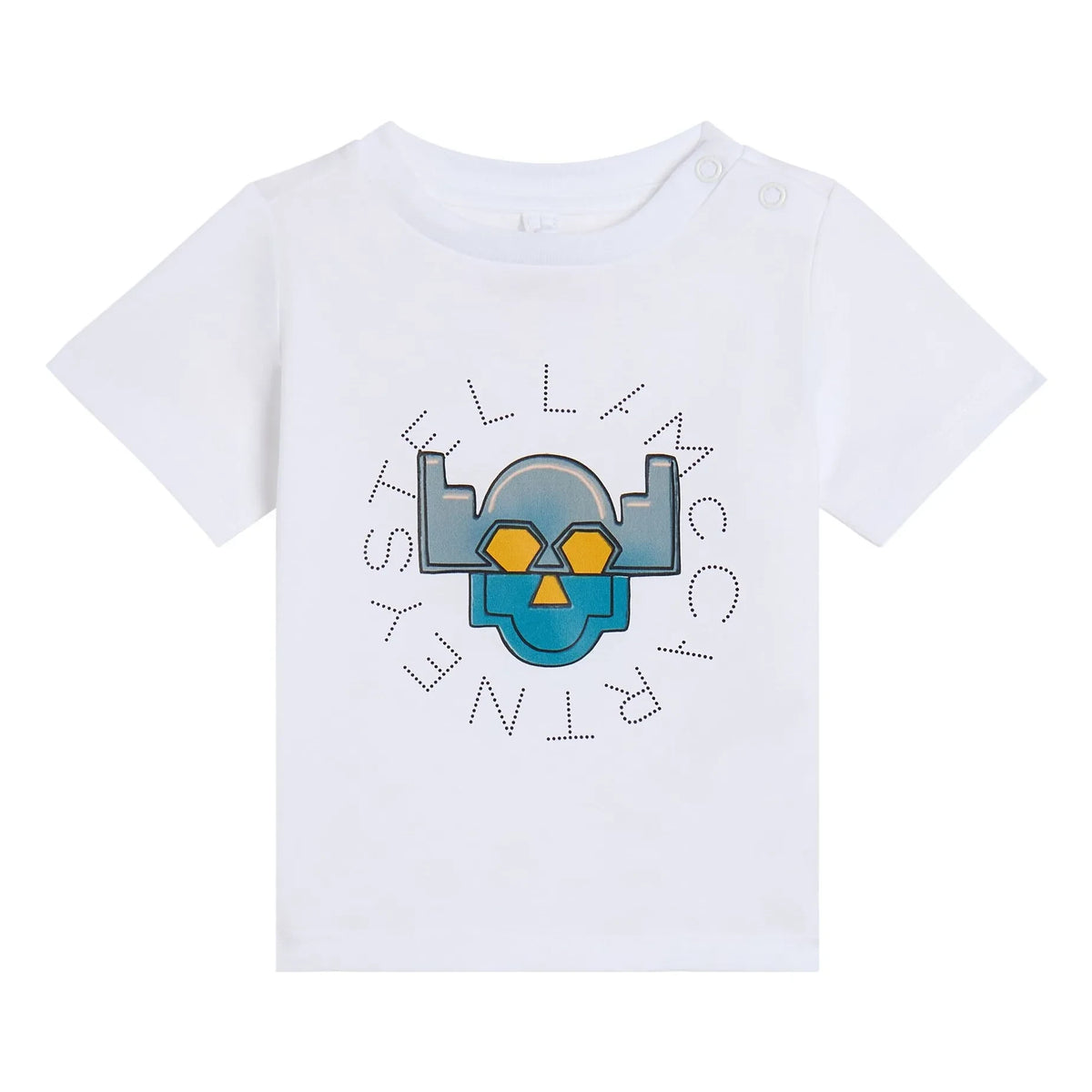 Stella McCartney Kids - Stella McCartney सुपरहीरो टी-शर्ट | सफेद