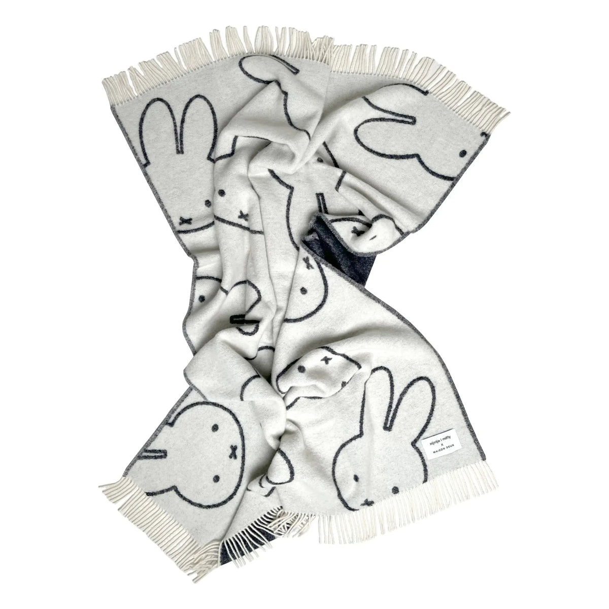 Maison Deux - Miffy कंबल | काला