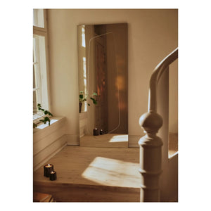 Ferm Living - Folia दर्पण | सिल्वर