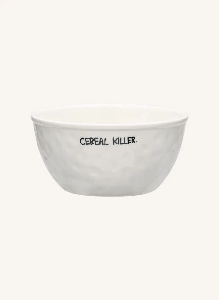 Anna + Nina - Cereal Killer बाउल | सफेद