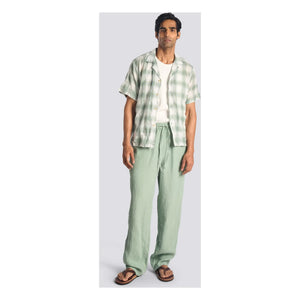 Bather - Laurel Grid शर्ट | हरा