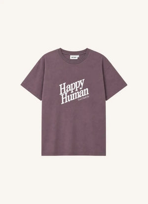 Cos I Said So - Happy Human टी-शर्ट | गहरा बेज भूरा