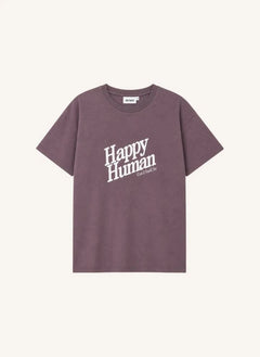 Cos I Said So - Happy Human टी-शर्ट | गहरा बेज भूरा