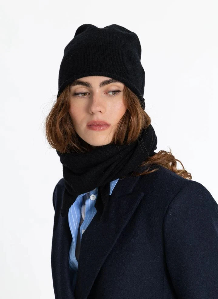 Smallable Woman - Clocker Merino Yün Bere | Siyah