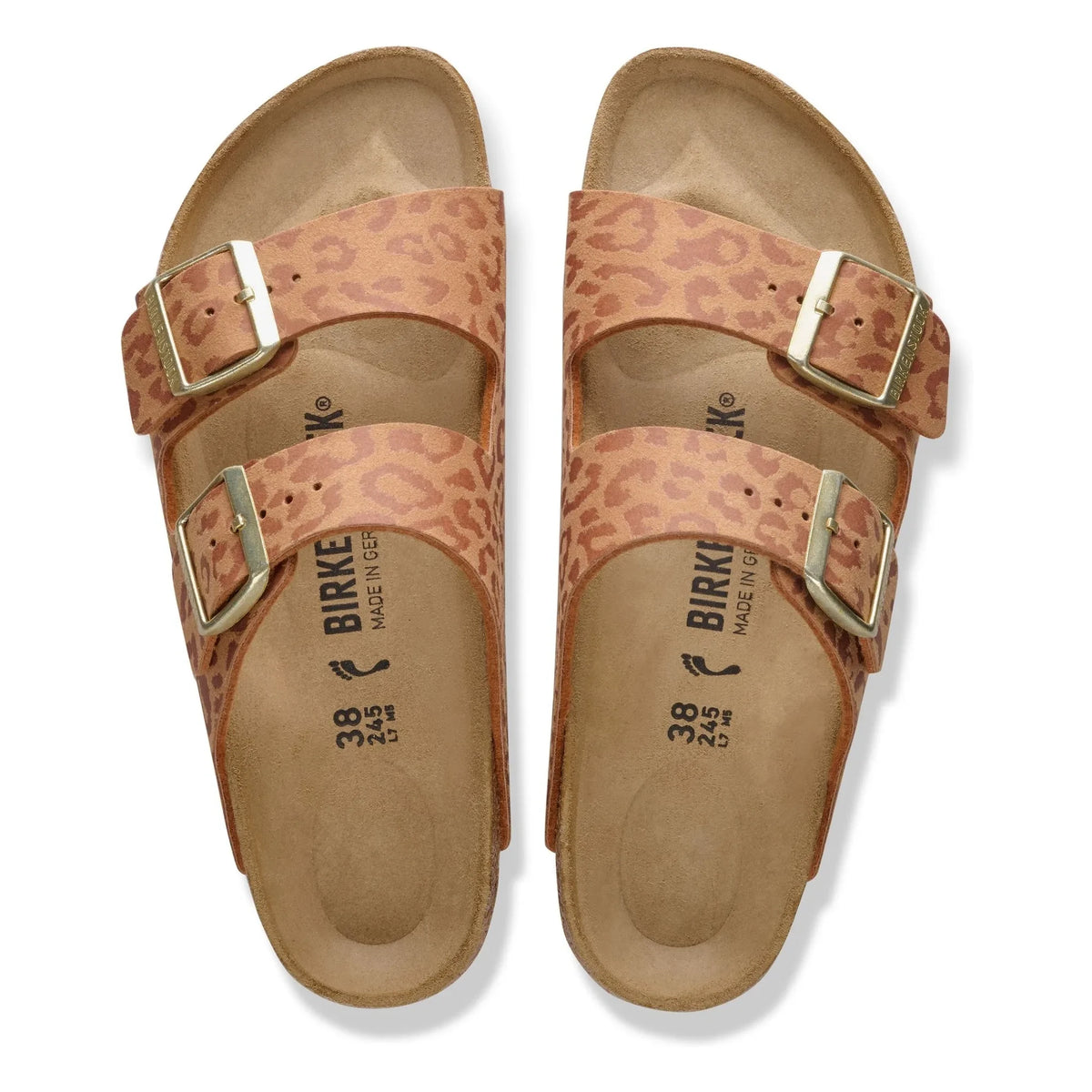 BIRKENSTOCK - एरिज़ोना सैंडल सिंथेटिक महिला | कैमल