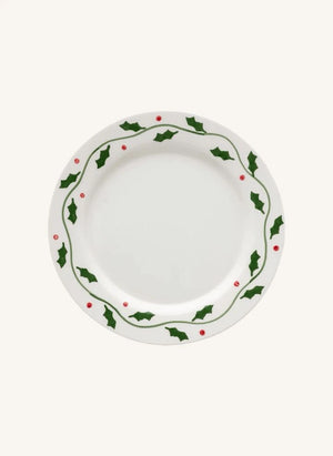 Anna + Nina - Holly Plate | Beyaz