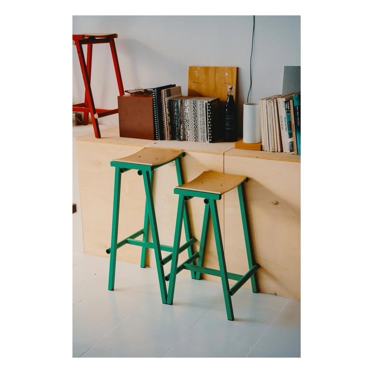 Hay - Bar taburesi 75 cm Taburete 8 | हरा