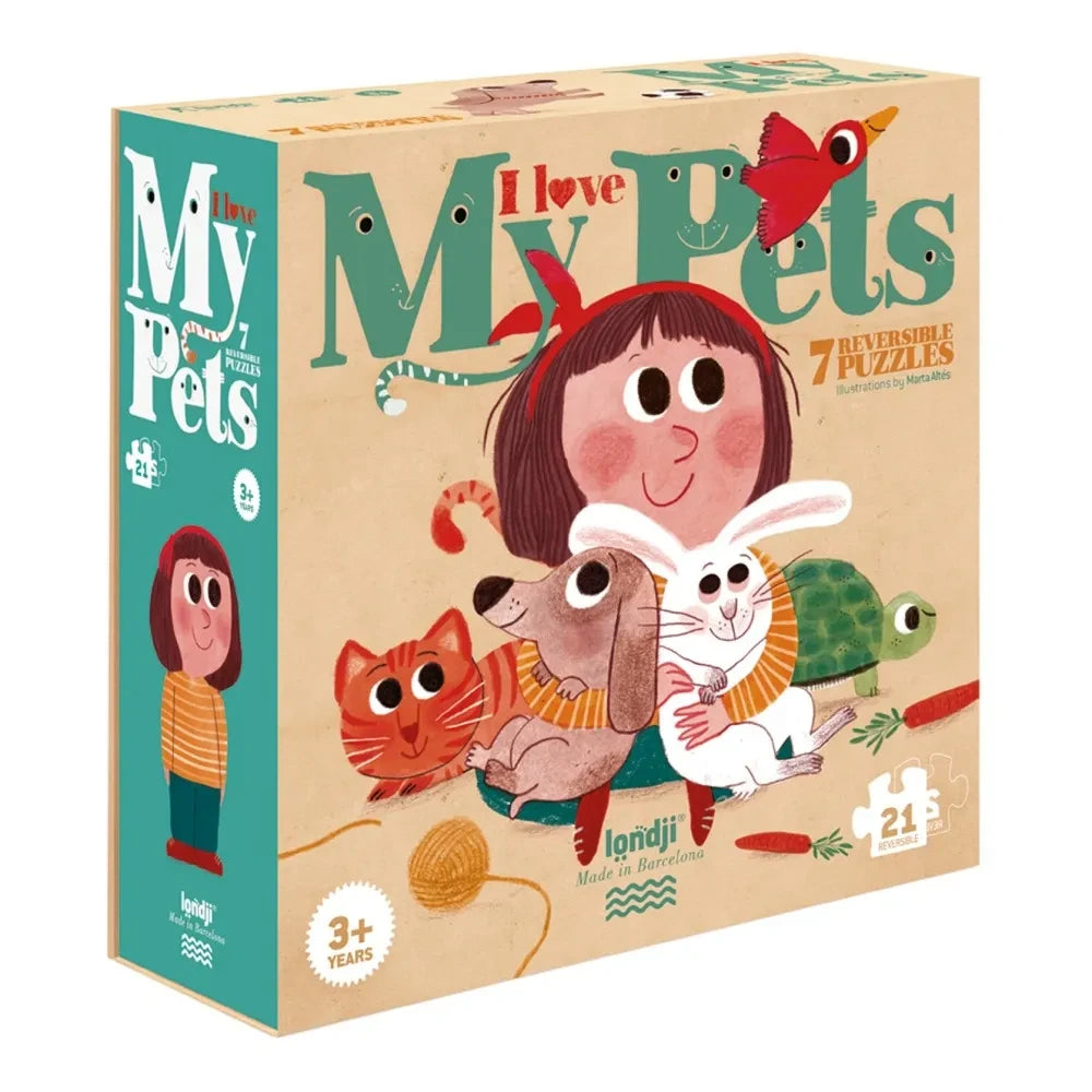 Londji - I Love My Pets पशु पहेली