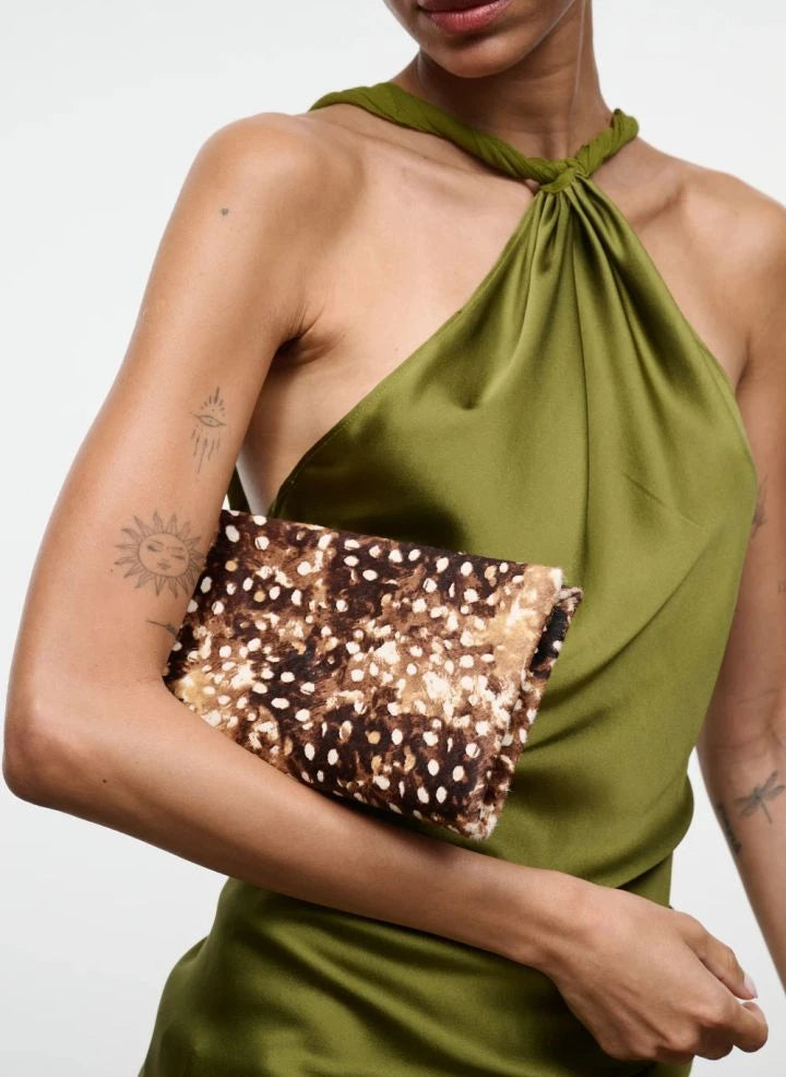 Staud - Muse Clutch Çanta | Vahşi Sarı