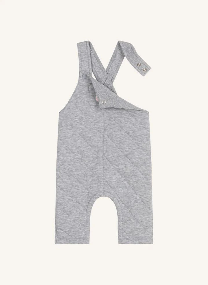 Petit Bateau - फ्लीस जंपसूट | ग्रे मेलेंज