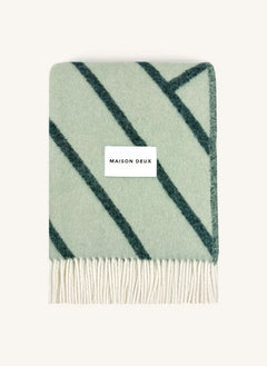 Maison Deux - Lines Yün Battaniye | Sage