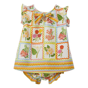 Fabula - फूलों वाला जंपसूट | पीला