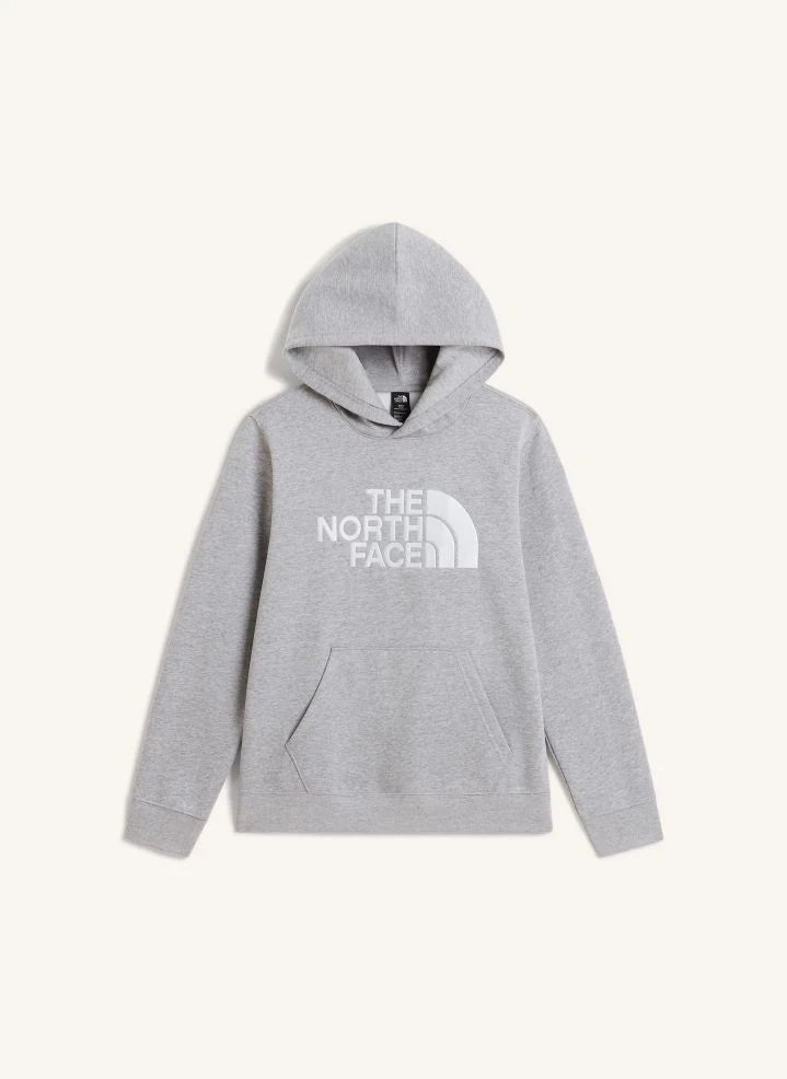 The North Face - Essential Drew Peak Kapüşonlu Üst | Gri melanj