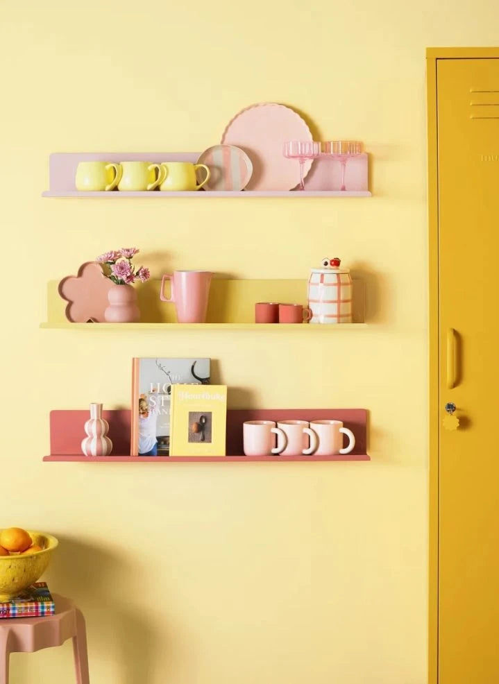 Mustard Made - Ledge Metal Duvar Rafı | Blush