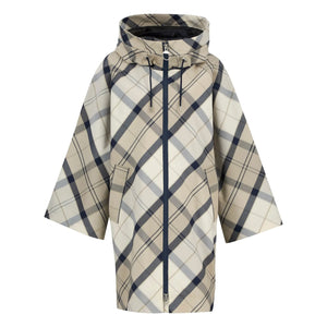 Barbour - Kinsale टार्टन वाटरप्रूफ जैकेट | ग्रे