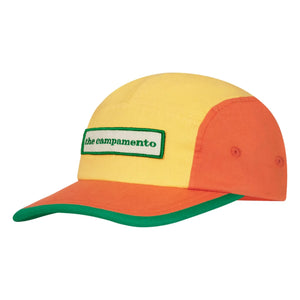 The Campamento - The Campamento कलर ब्लॉक टोपी | पीला