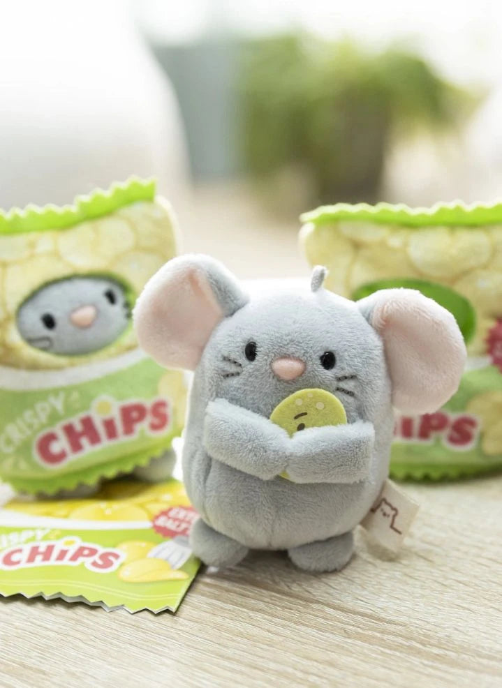 Nici - His Cips Kostümlü Nibbli Peluş Oyuncak | Gri