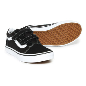 Vans - ओल्ड स्कूल वेल्क्रो स्पोर्ट्स शूज़ | सफ़ेद