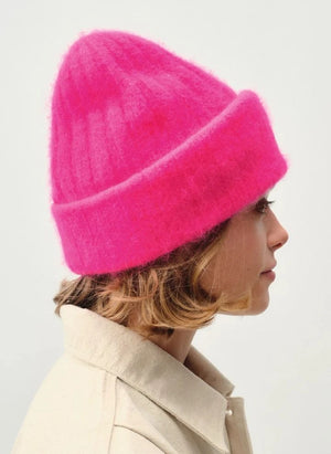 American Vintage - Vitow Yün ve Alpaka Bere | Floresan pembe