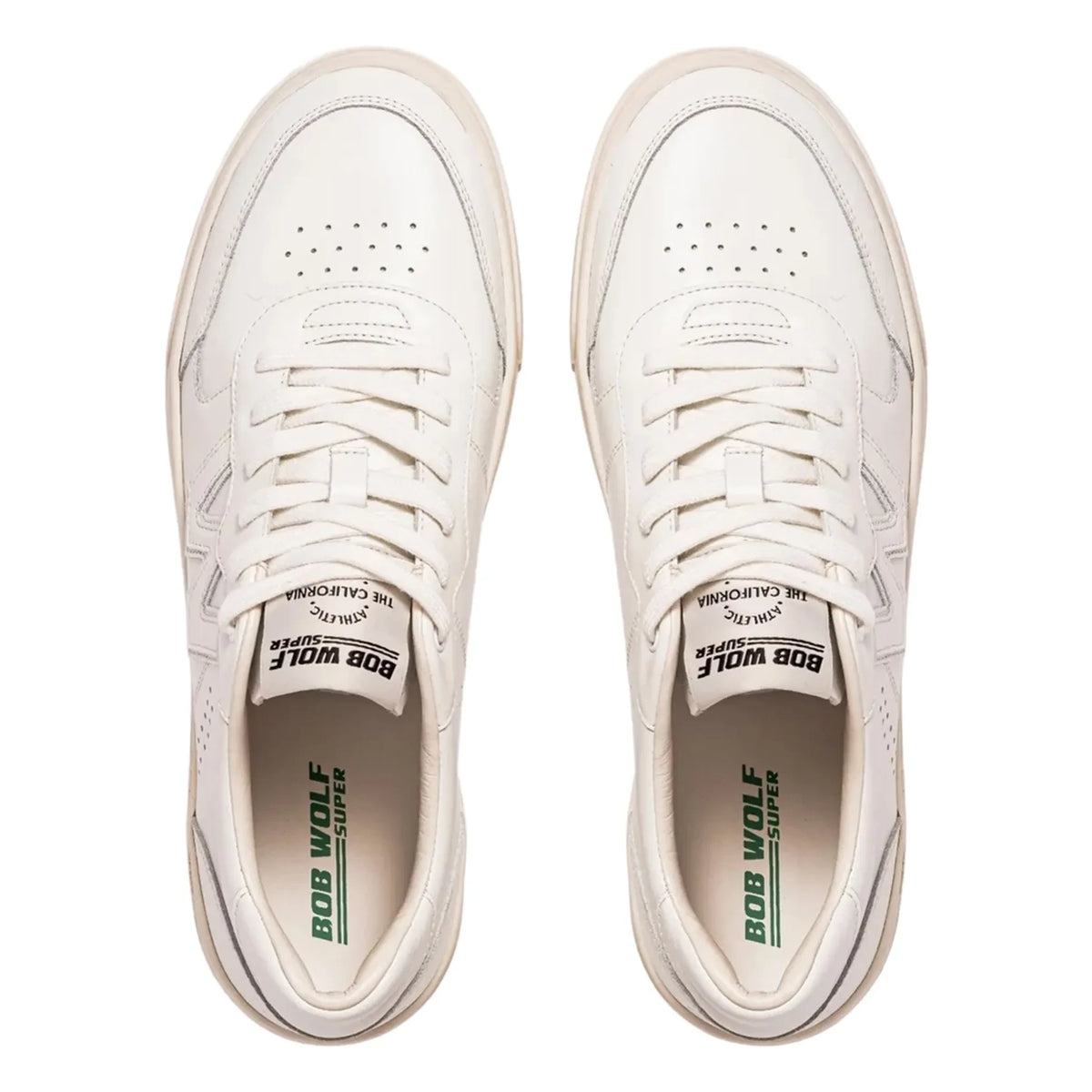 Bob Wolf - Legacy Deri Sneaker'lar | Beyaz