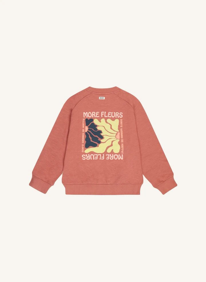 Tumble N'Dry - Cherise Organik Pamuk Sweatshirt | Toz Pembe