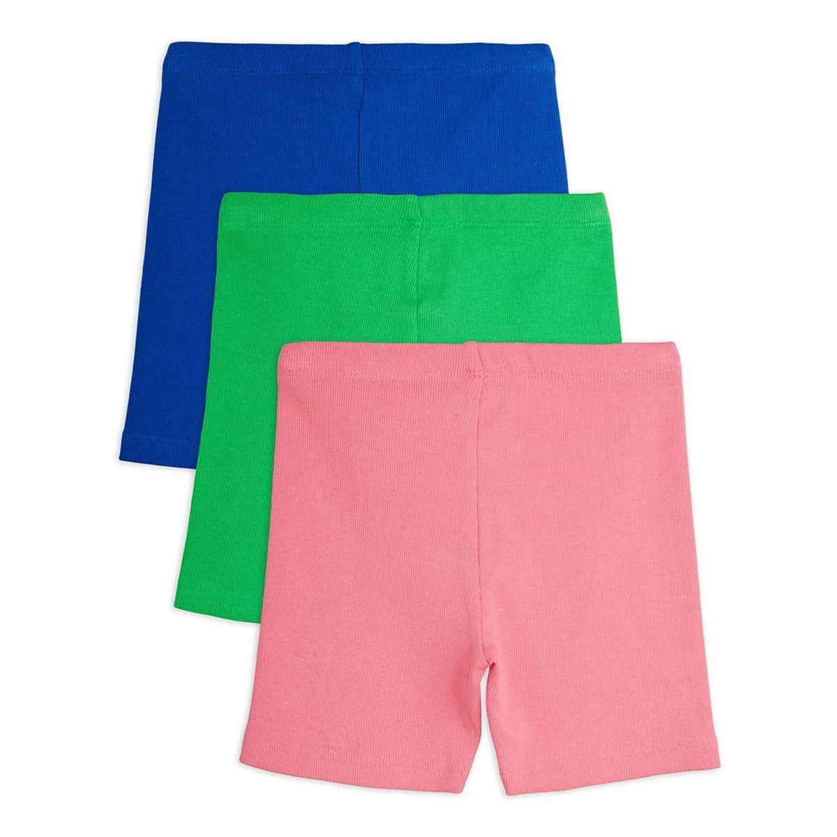 Mini Rodini - 3'lü Organik Pamuklu Bisiklet Şortu | Pembe
