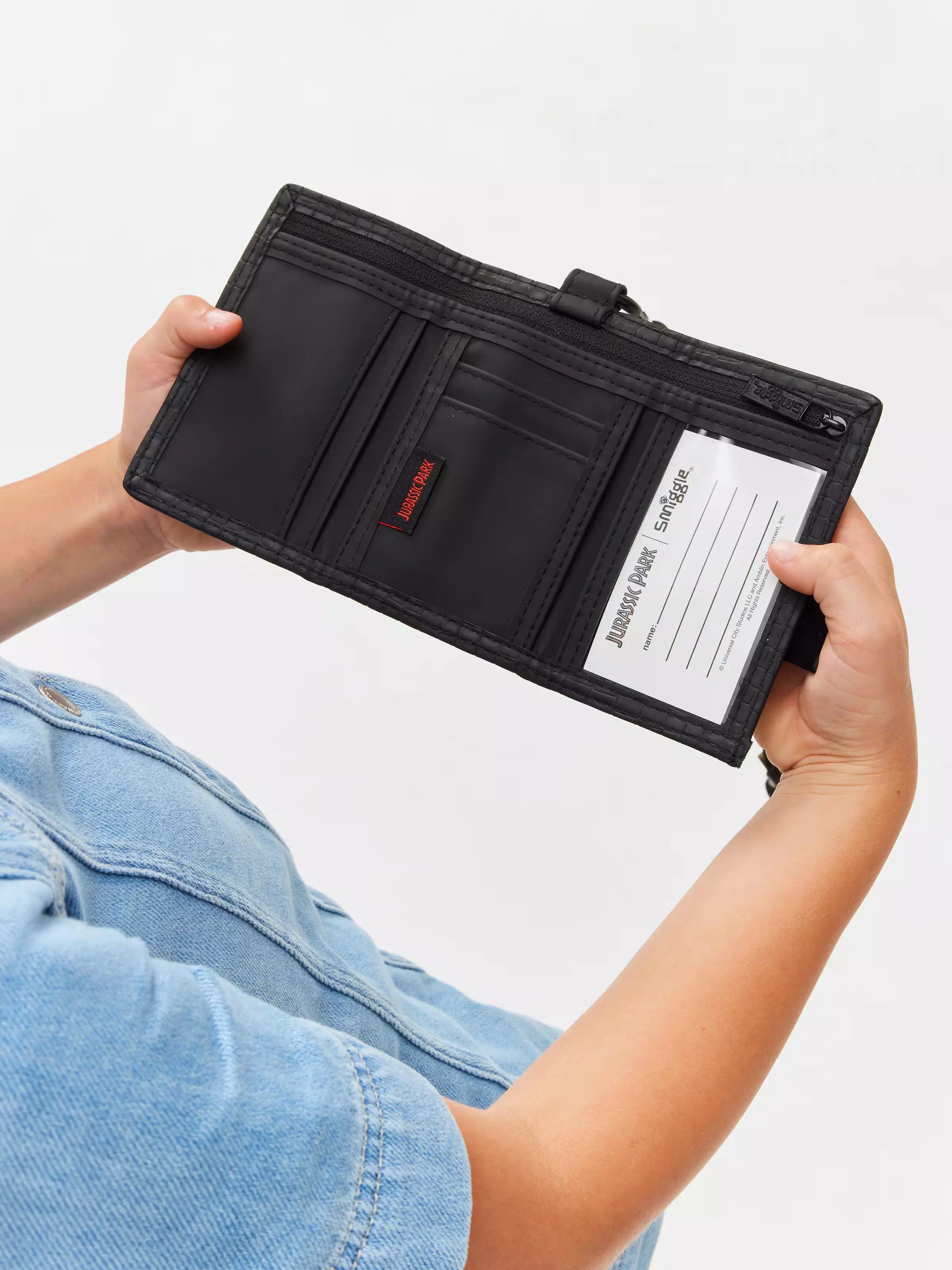 Smiggle - Jurassic Park Askılı Çocuk Cüzdanı-Dinossi