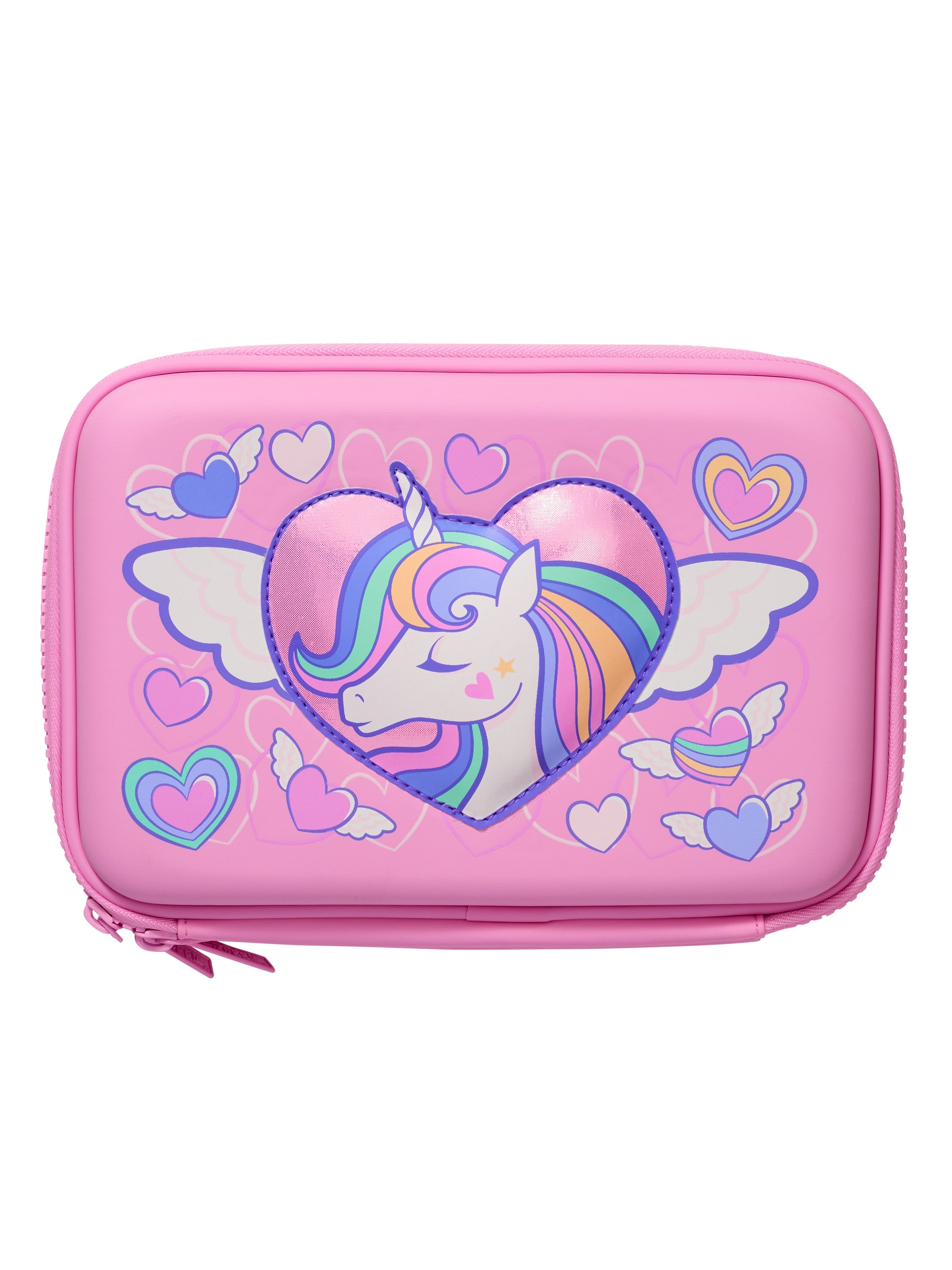 Smiggle - Fly High İki Gözlü Hardtop Kalem Kutusu-Dinossi