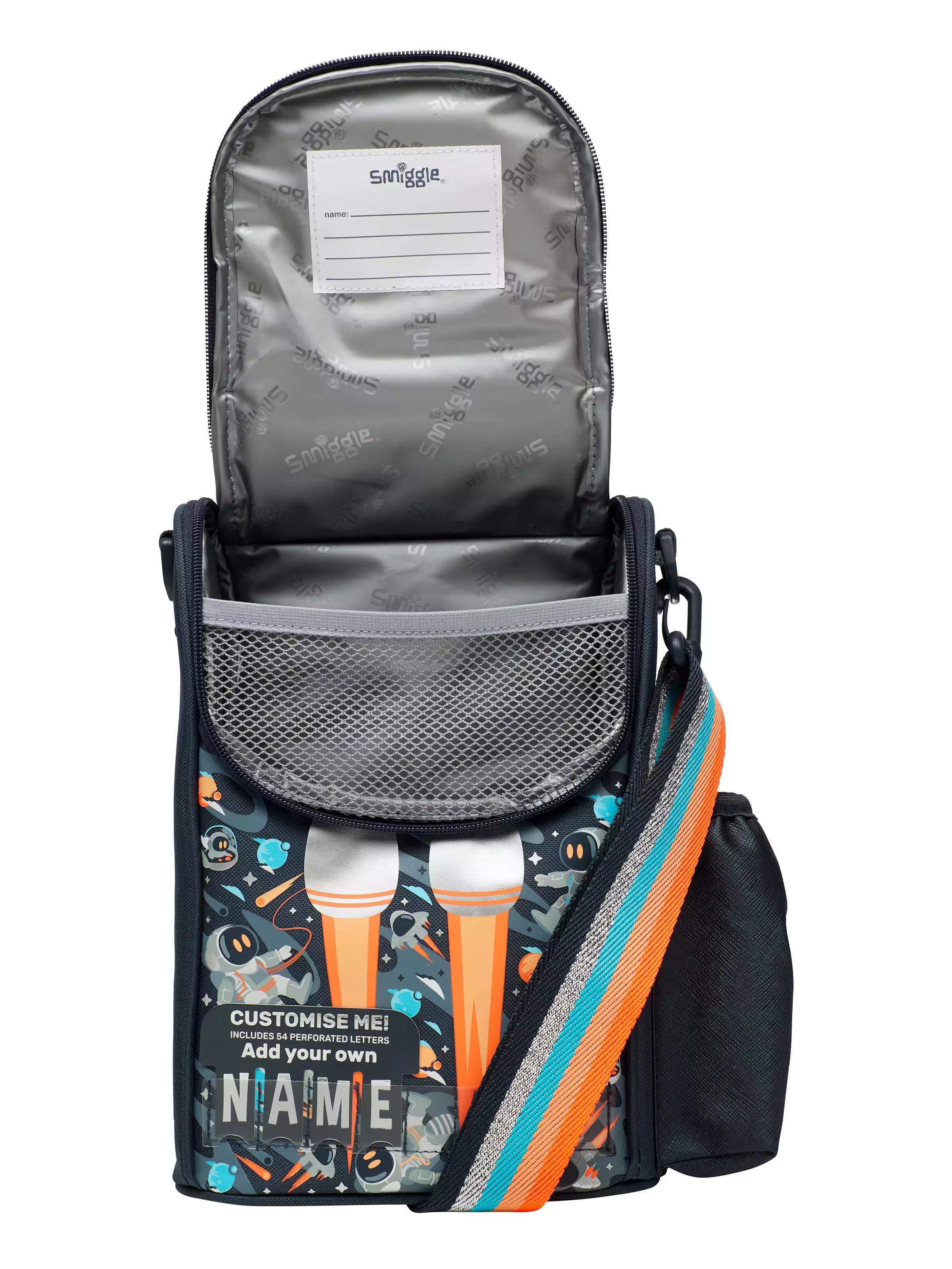 Smiggle -Blast Off Anaokulu Beslenme ve Gezi Çantası-Dinossi