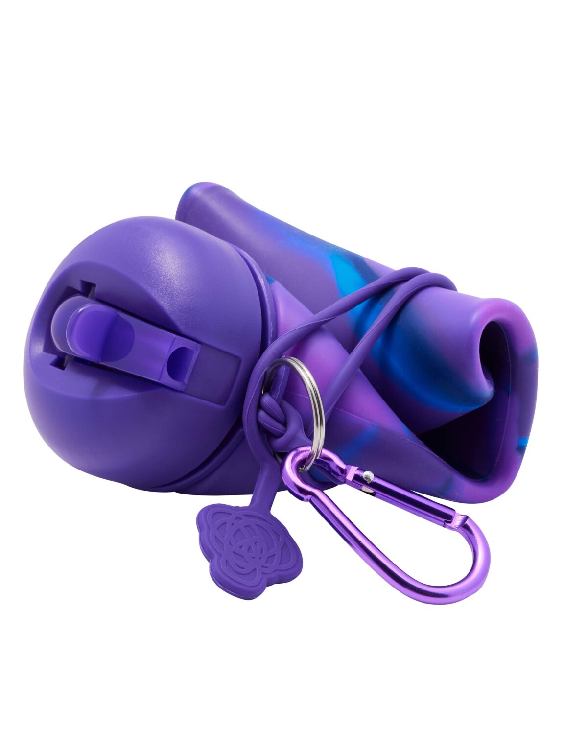 स्मगल - फोल्डेबल स्ट्रॉ के साथ फ्रीस्टाइल 630ML पानी की बोतल