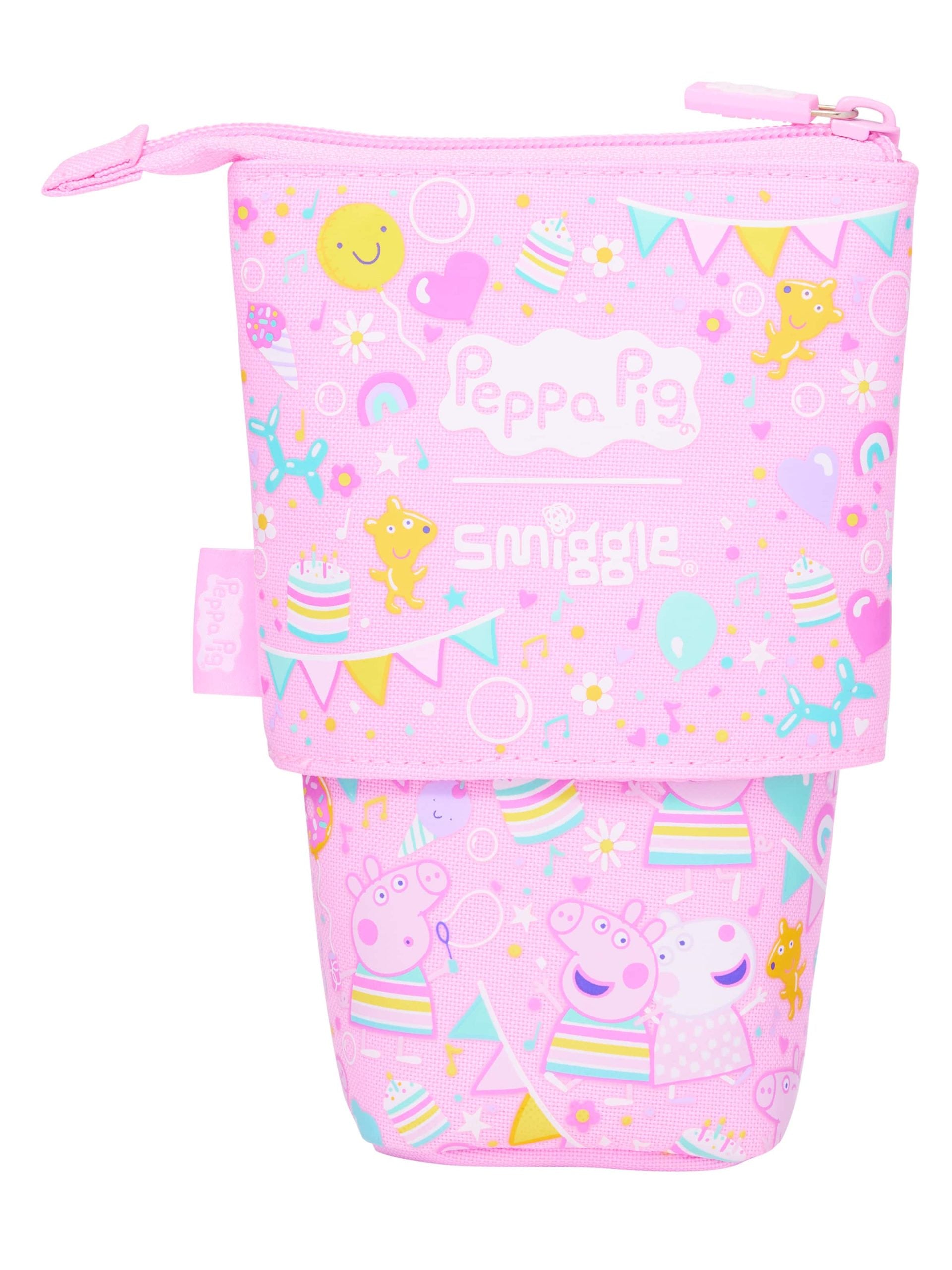 Smiggle - Peppa Pig 2si 1 Arada Kalem Kutusu-Dinossi