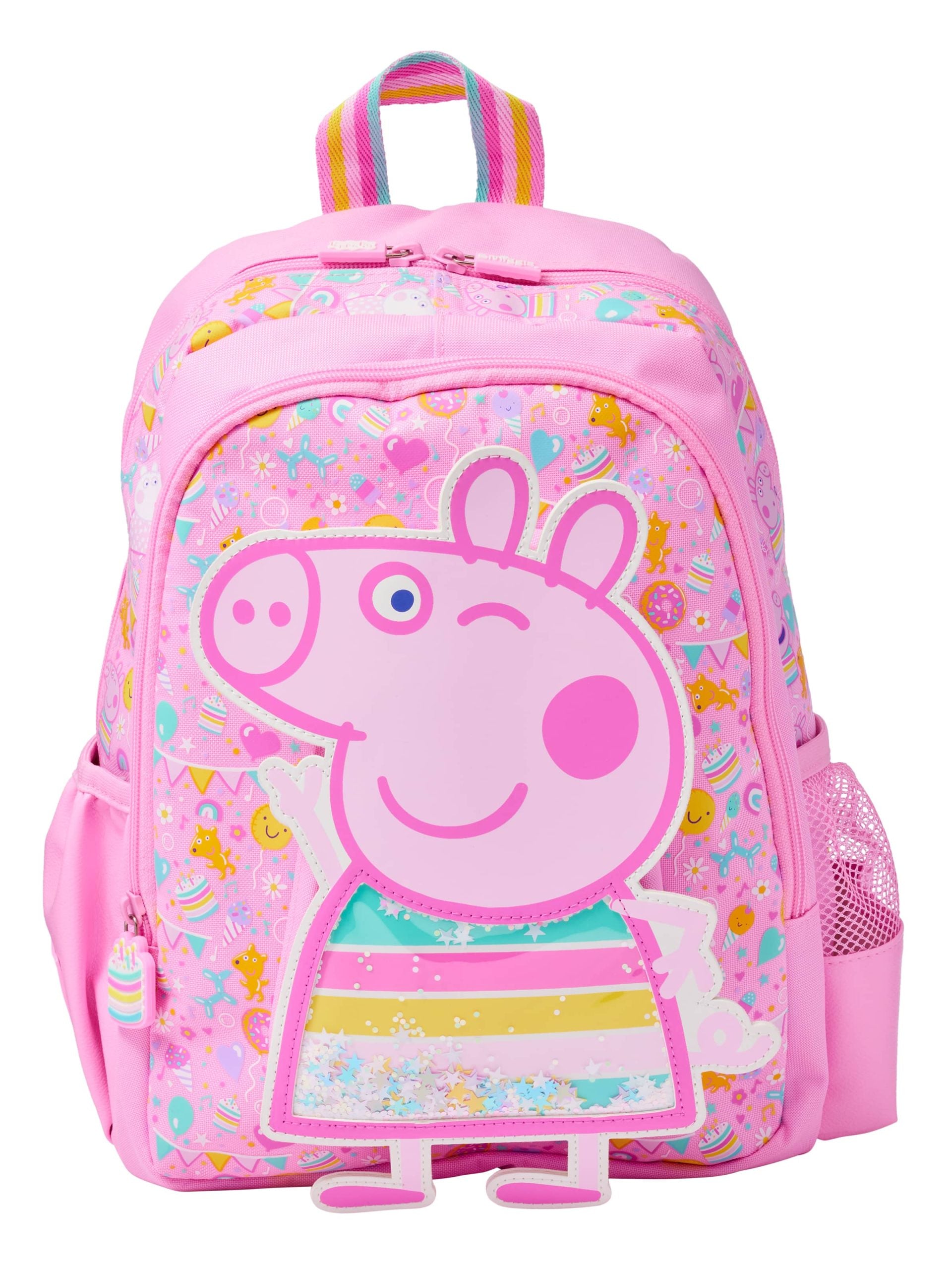 Smiggle - Peppa Pig Junior Kapşonlu Sırt Çantası-Dinossi