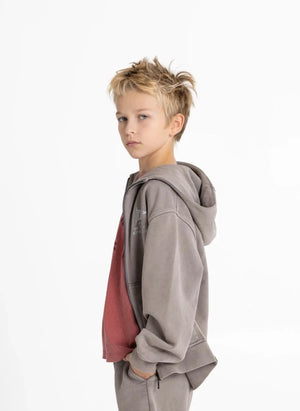 Finger in the nose - Harlan Run Club Organik Pamuklu Sweatshirt | Gri