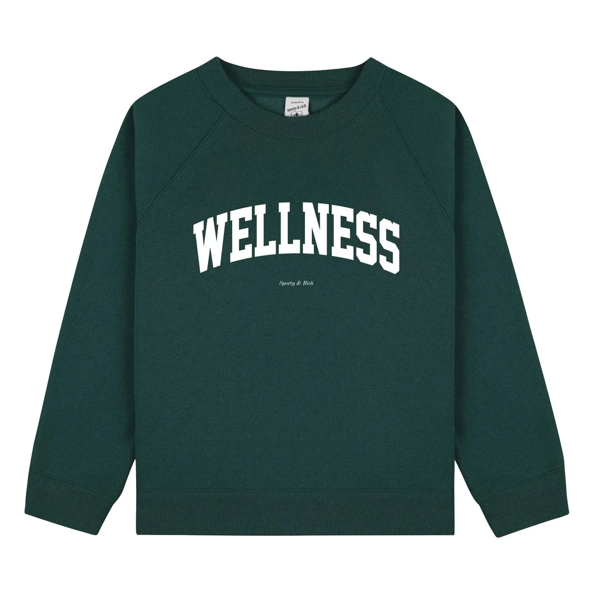Sporty & Rich - Ivy Wellness Sweat | गहरा हरा