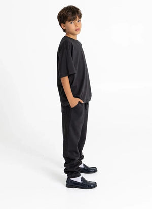 Smallable Kid - Rush Organik Pamuk Jogger | Siyah