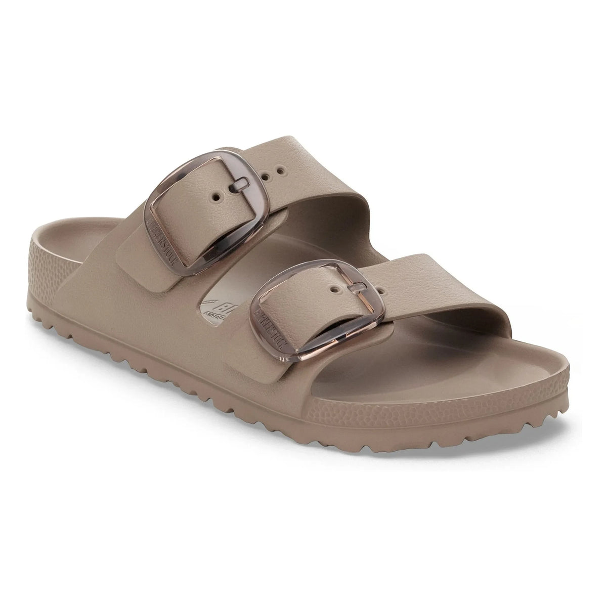 BIRKENSTOCK - Arizona Big Buckle EVA सैंडल | गहरा भूरा