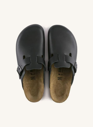 BIRKENSTOCK - Boston Deri Terlikler