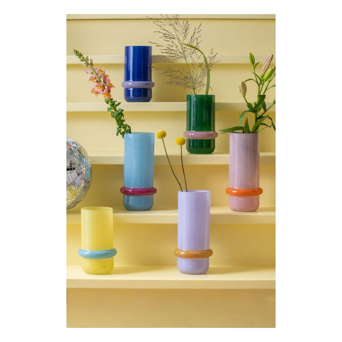 वर्तमान समय - एनिमाडो रिंग फूलदान | गुलाबी